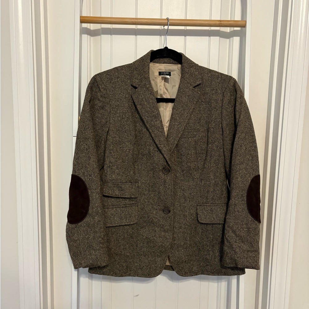 J. Crew Brown Wool Blazer